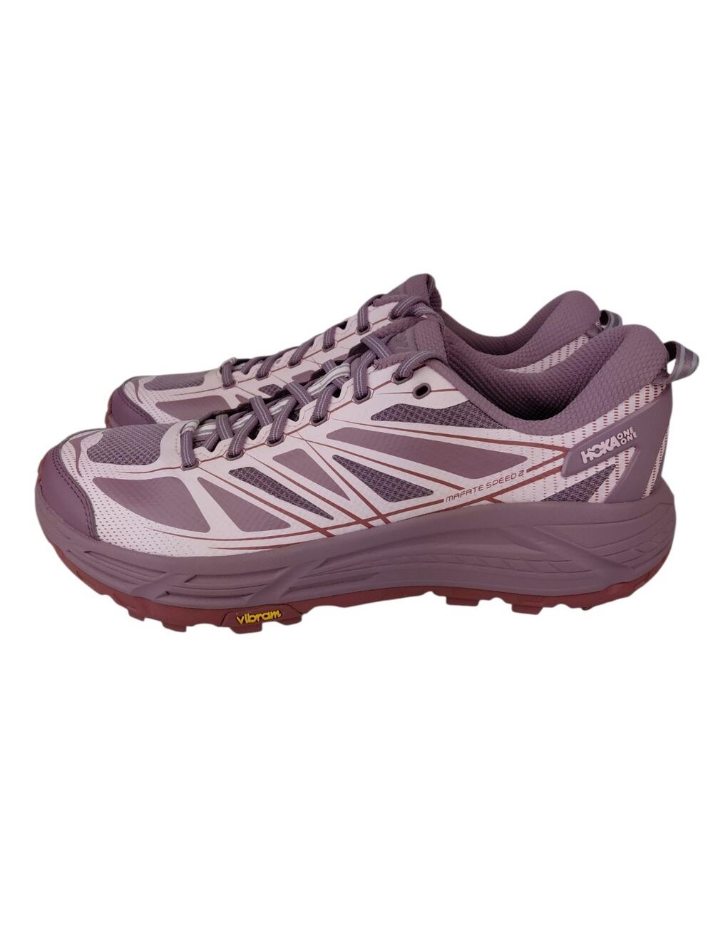 Size 12- Hoka One One HOKA Mafate Speed 2 Classic Mauve Carnation Shoes Sneakers